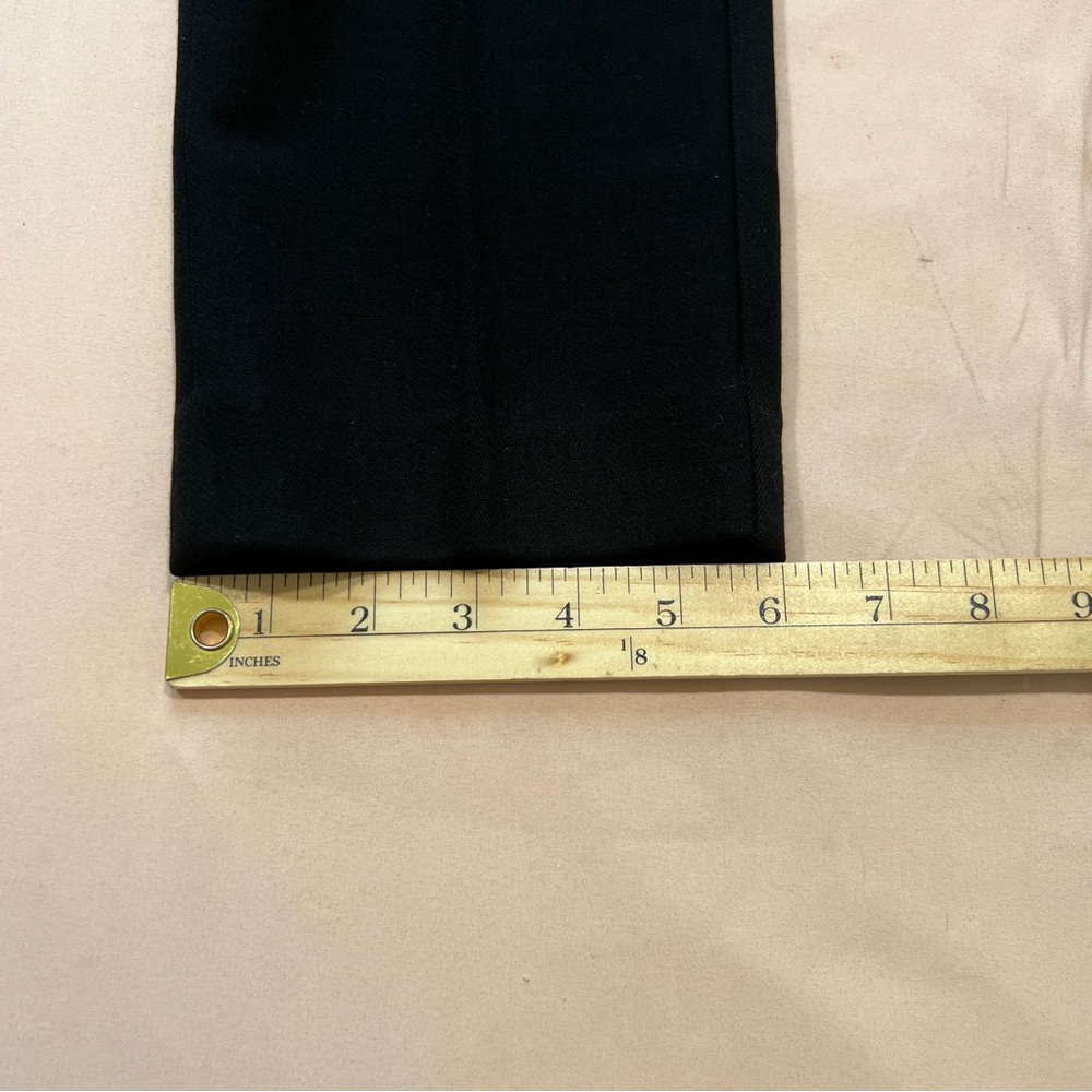 Ann Taylor LOFT Curvy Slim‎ Black Stretch Pants Size 0 Petite - Picture 13 of 13